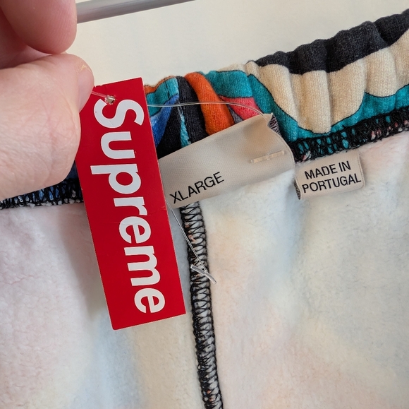 2021 Supreme x Emilio Pucci (SS21P58) - Sweatpants - Authentic  - *ULTRA RARE* - Picture 10 of 16